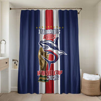 Cape Verde Football Bathroom Set Tubaroes Azuis World Cup 2026 - Wonder Print Shop
