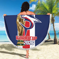 Cape Verde Football Beach Blanket Tubaroes Azuis World Cup 2026 - Wonder Print Shop