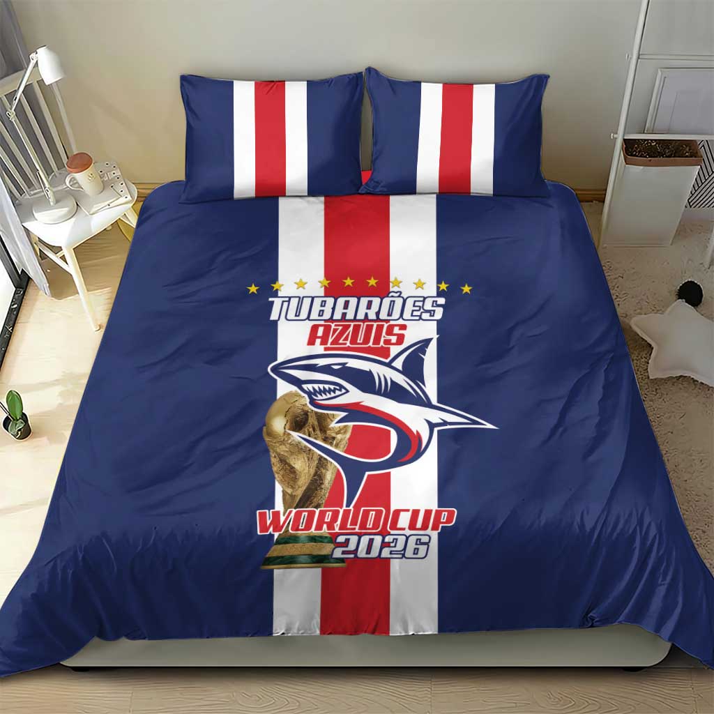 Cape Verde Football Bedding Set Tubaroes Azuis World Cup 2026 - Wonder Print Shop