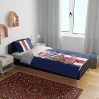 Cape Verde Football Bedding Set Tubaroes Azuis World Cup 2026 - Wonder Print Shop
