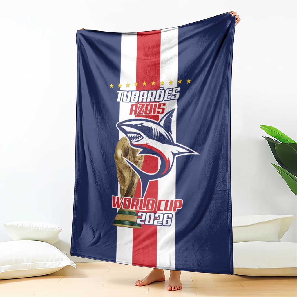 Cape Verde Football Blanket Tubaroes Azuis World Cup 2026 - Wonder Print Shop