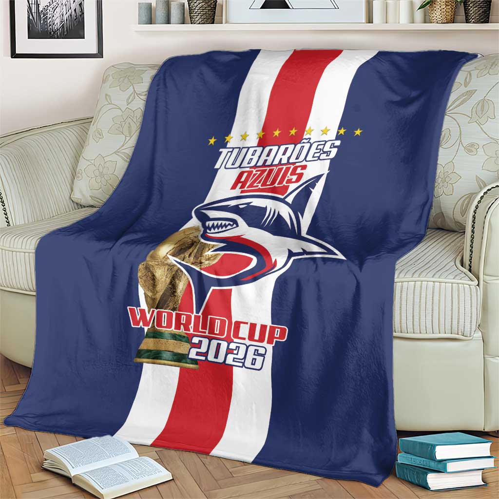 Cape Verde Football Blanket Tubaroes Azuis World Cup 2026 - Wonder Print Shop