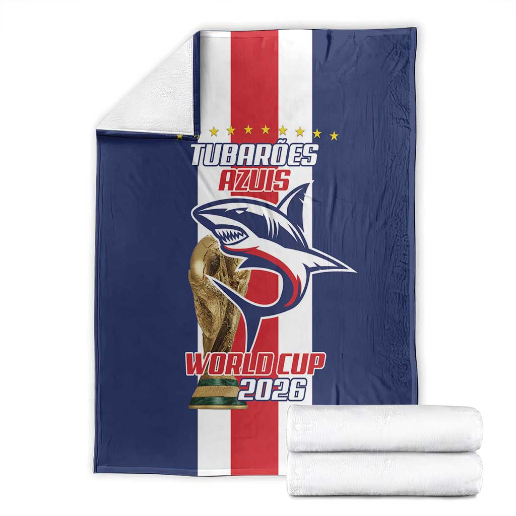 Cape Verde Football Blanket Tubaroes Azuis World Cup 2026 - Wonder Print Shop