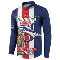 Cape Verde Football Button Sweatshirt Tubaroes Azuis World Cup 2026 - Wonder Print Shop