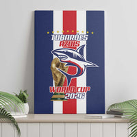 Cape Verde Football Canvas Wall Art Tubaroes Azuis World Cup 2026 - Wonder Print Shop