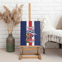 Cape Verde Football Canvas Wall Art Tubaroes Azuis World Cup 2026 - Wonder Print Shop