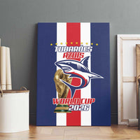 Cape Verde Football Canvas Wall Art Tubaroes Azuis World Cup 2026 - Wonder Print Shop