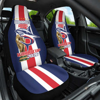 Cape Verde Football Car Seat Cover Tubaroes Azuis World Cup 2026 - Wonder Print Shop