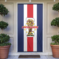 Cape Verde Football Door Cover Tubaroes Azuis World Cup 2026 - Wonder Print Shop