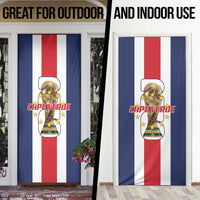 Cape Verde Football Door Cover Tubaroes Azuis World Cup 2026 - Wonder Print Shop