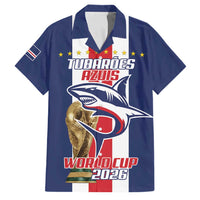 Cape Verde Football Family Matching Summer Maxi Dress and Hawaiian Shirt Tubaroes Azuis World Cup 2026 - Wonder Print Shop