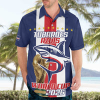 Cape Verde Football Hawaiian Shirt Tubaroes Azuis World Cup 2026 - Wonder Print Shop
