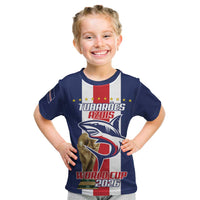 Cape Verde Football Kid T Shirt Tubaroes Azuis World Cup 2026 - Wonder Print Shop