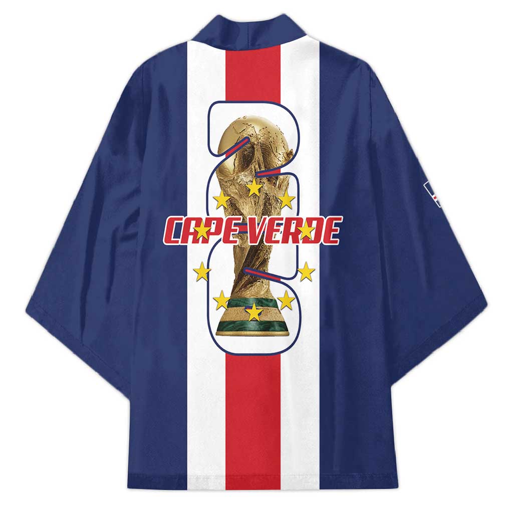 Cape Verde Football Kimono Tubaroes Azuis World Cup 2026 - Wonder Print Shop