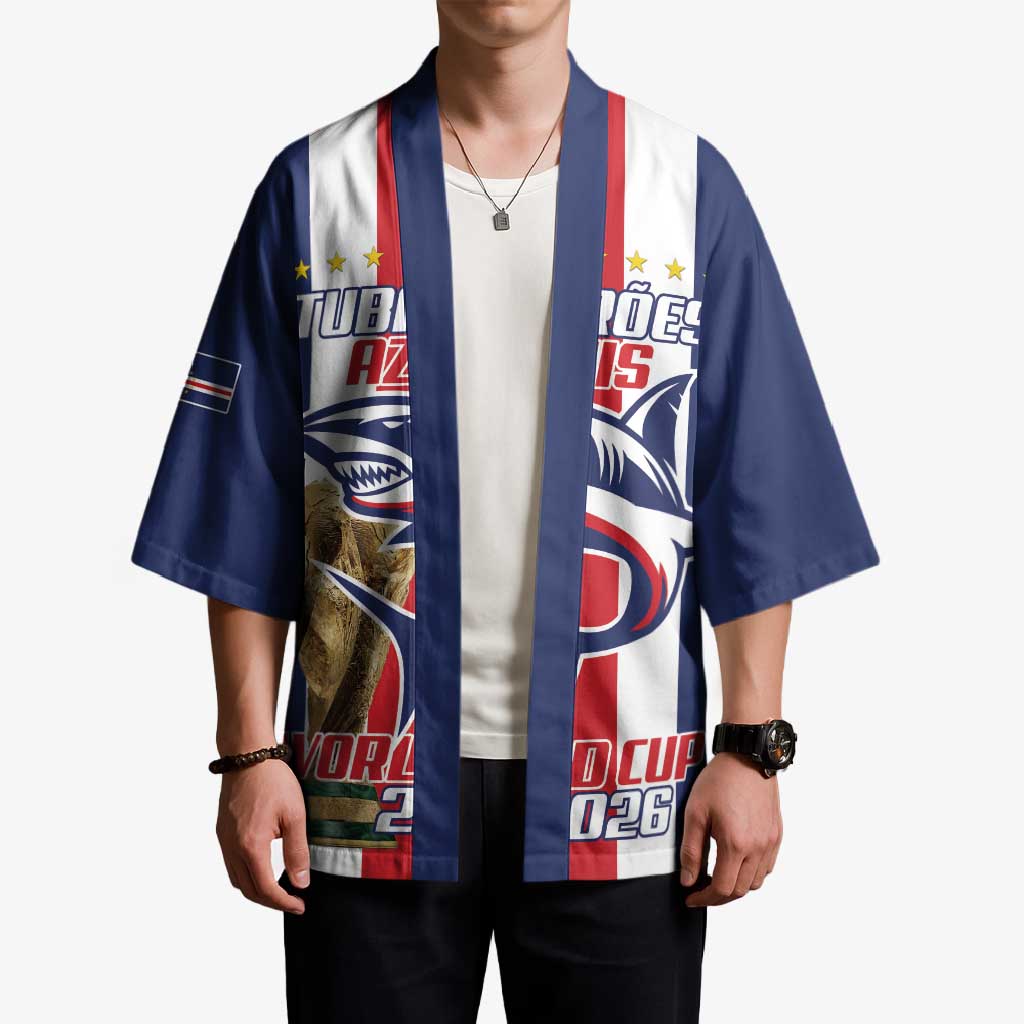 Cape Verde Football Kimono Tubaroes Azuis World Cup 2026 - Wonder Print Shop