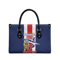 Cape Verde Football Leather Bag Tubaroes Azuis World Cup 2026 - Wonder Print Shop