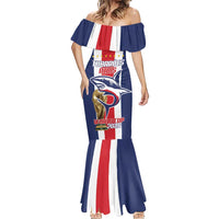Cape Verde Football Mermaid Dress Tubaroes Azuis World Cup 2026 - Wonder Print Shop