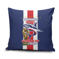 Cape Verde Football Pillow Cover Tubaroes Azuis World Cup 2026 - Wonder Print Shop