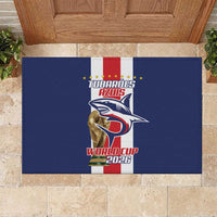 Cape Verde Football Rubber Doormat Tubaroes Azuis World Cup 2026 - Wonder Print Shop