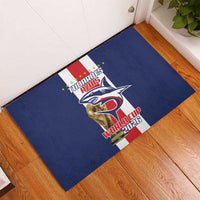 Cape Verde Football Rubber Doormat Tubaroes Azuis World Cup 2026 - Wonder Print Shop