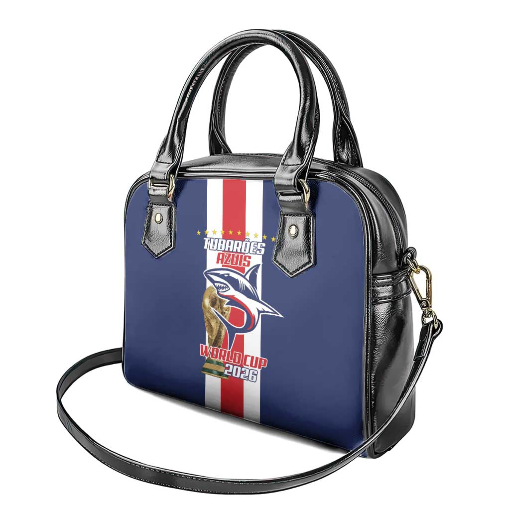 Cape Verde Football Shoulder Handbag Tubaroes Azuis World Cup 2026 - Wonder Print Shop