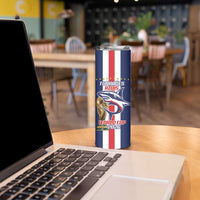 Cape Verde Football Skinny Tumbler Tubaroes Azuis World Cup 2026 - Wonder Print Shop