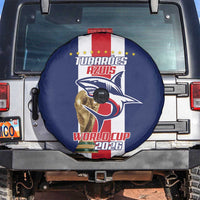 Cape Verde Football Spare Tire Cover Tubaroes Azuis World Cup 2026 - Wonder Print Shop