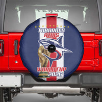 Cape Verde Football Spare Tire Cover Tubaroes Azuis World Cup 2026 - Wonder Print Shop