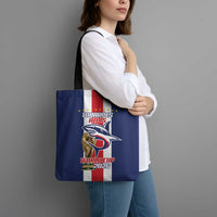 Cape Verde Football Tote Bag Tubaroes Azuis World Cup 2026 - Wonder Print Shop