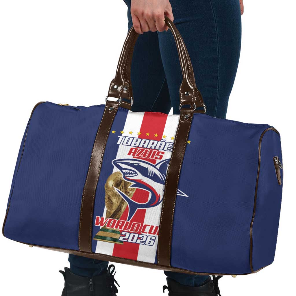Cape Verde Football Travel Bag Tubaroes Azuis World Cup 2026 - Wonder Print Shop
