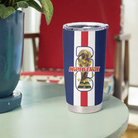 Cape Verde Football Tumbler Cup Tubaroes Azuis World Cup 2026 - Wonder Print Shop