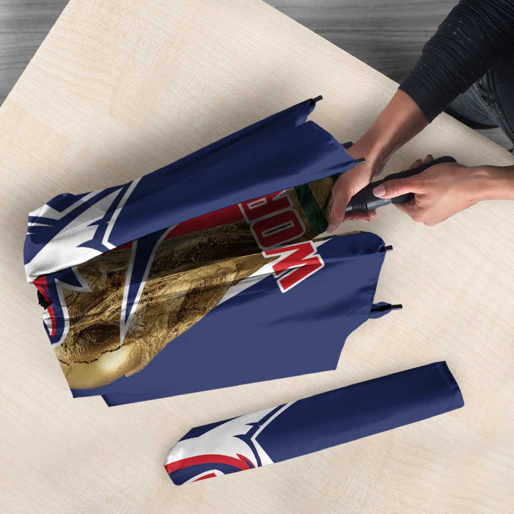 Cape Verde Football Umbrella Tubaroes Azuis World Cup 2026 - Wonder Print Shop