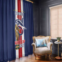 Cape Verde Football Window Curtain Tubaroes Azuis World Cup 2026 - Wonder Print Shop