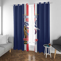 Cape Verde Football Window Curtain Tubaroes Azuis World Cup 2026 - Wonder Print Shop