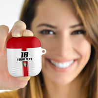 Custom Jordan Heritage Football AirPods Case Al Nashama Sporty Style - Wonder Print Shop