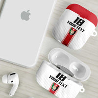 Custom Jordan Heritage Football AirPods Case Al Nashama Sporty Style - Wonder Print Shop