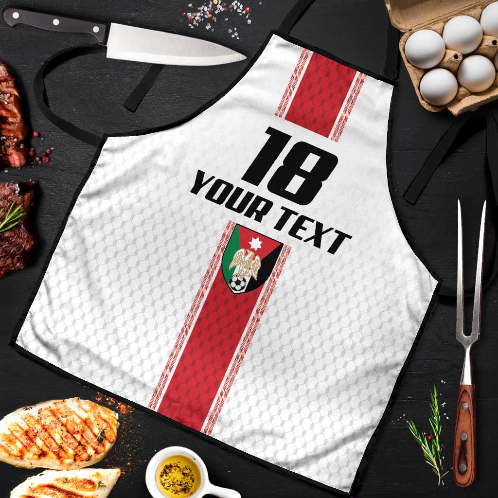 Custom Jordan Heritage Football Apron Al Nashama Sporty Style - Wonder Print Shop