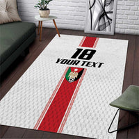 Custom Jordan Heritage Football Area Rug Al Nashama Sporty Style - Wonder Print Shop