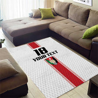 Custom Jordan Heritage Football Area Rug Al Nashama Sporty Style - Wonder Print Shop