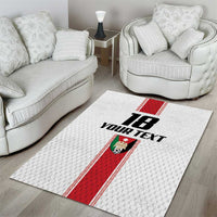 Custom Jordan Heritage Football Area Rug Al Nashama Sporty Style - Wonder Print Shop