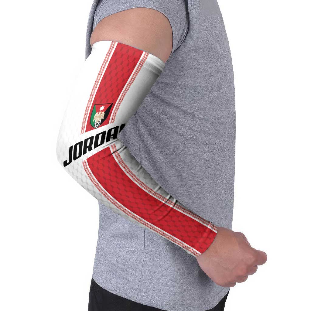 Custom Jordan Heritage Football Arm Sleeves Al Nashama Sporty Style - Wonder Print Shop