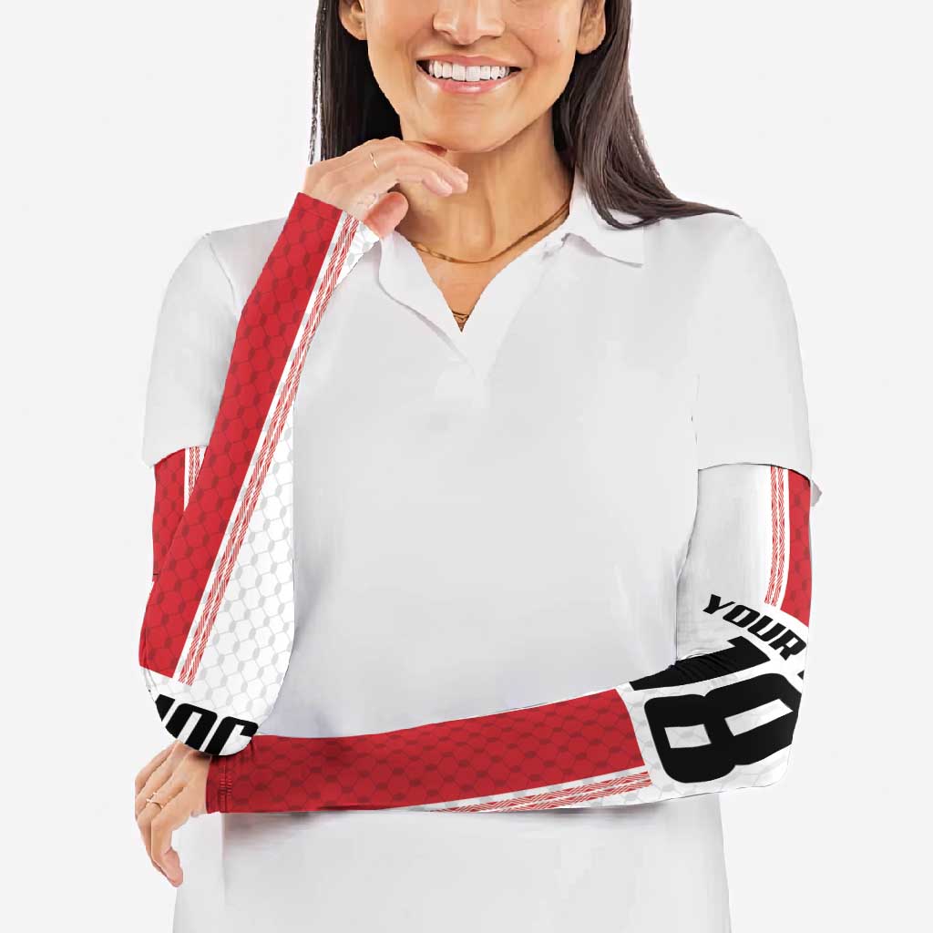 Custom Jordan Heritage Football Arm Sleeves Al Nashama Sporty Style - Wonder Print Shop