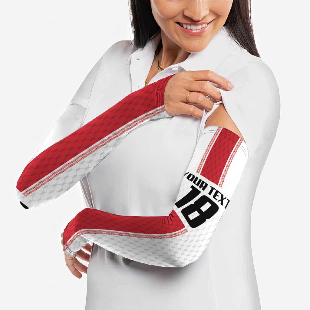 Custom Jordan Heritage Football Arm Sleeves Al Nashama Sporty Style - Wonder Print Shop
