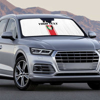 Custom Jordan Heritage Football Auto Sun Shade Al Nashama Sporty Style - Wonder Print Shop