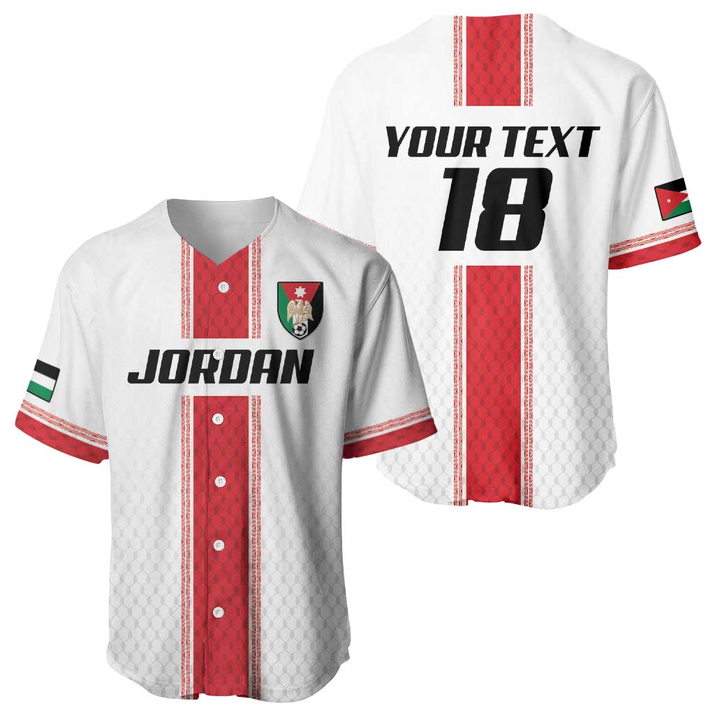 Custom Jordan Heritage Football Baseball Jersey Al Nashama Sporty Style - Wonder Print Shop