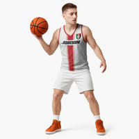 Custom Jordan Heritage Football Basketball Jersey Al Nashama Sporty Style - Wonder Print Shop