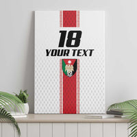 Custom Jordan Heritage Football Canvas Wall Art Al Nashama Sporty Style - Wonder Print Shop