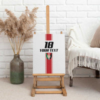 Custom Jordan Heritage Football Canvas Wall Art Al Nashama Sporty Style - Wonder Print Shop