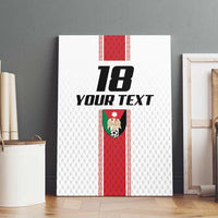 Custom Jordan Heritage Football Canvas Wall Art Al Nashama Sporty Style - Wonder Print Shop