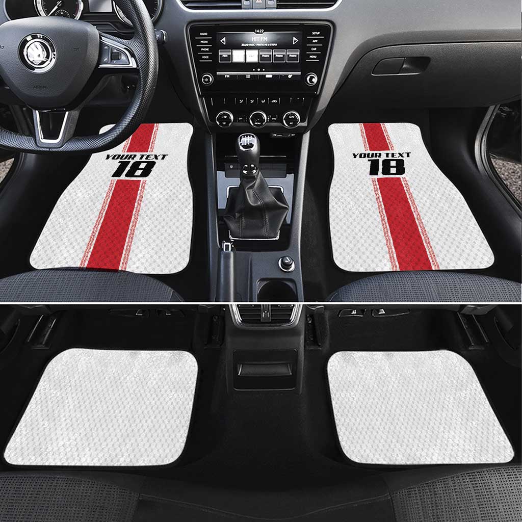 Custom Jordan Heritage Football Car Mats Al Nashama Sporty Style - Wonder Print Shop
